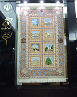 رونمایی و اهدای فرش هر گردشگر یک گره به کمیسیون ملی یونسکو